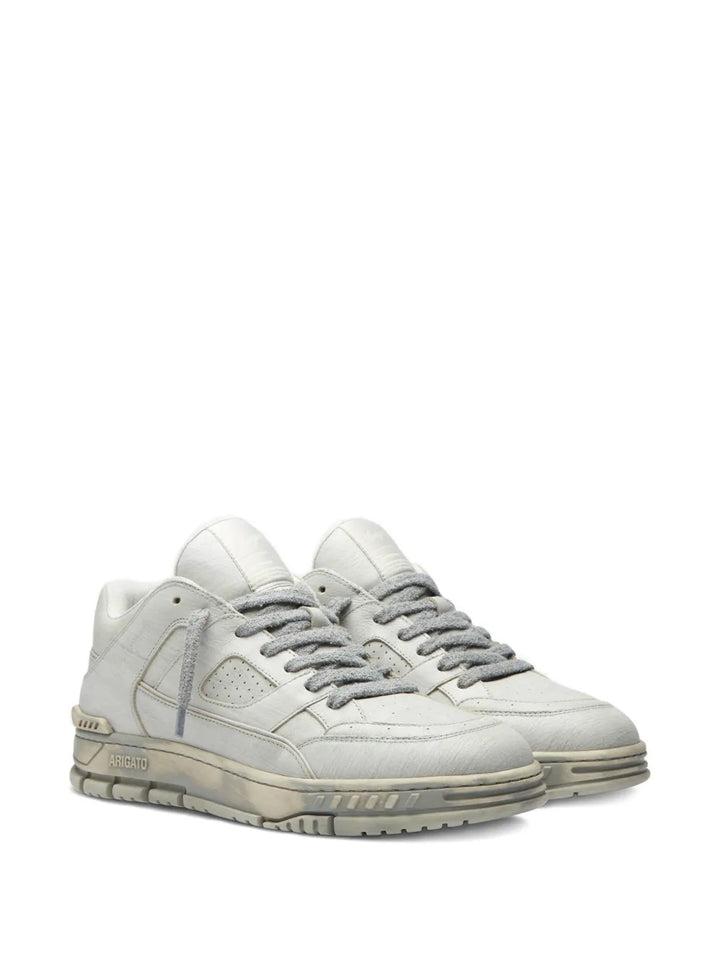 Axel Arigato Area Lo Perforated Leather Sneakers