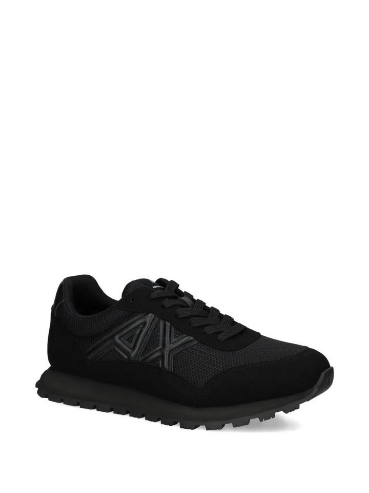 Armani Exchange Logo-Detail Mesh Trainers