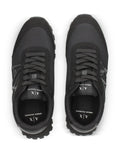 Armani Exchange Logo-Detail Mesh Trainers