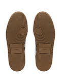 Balmain Swan Suede-Leather Logo Sneakers