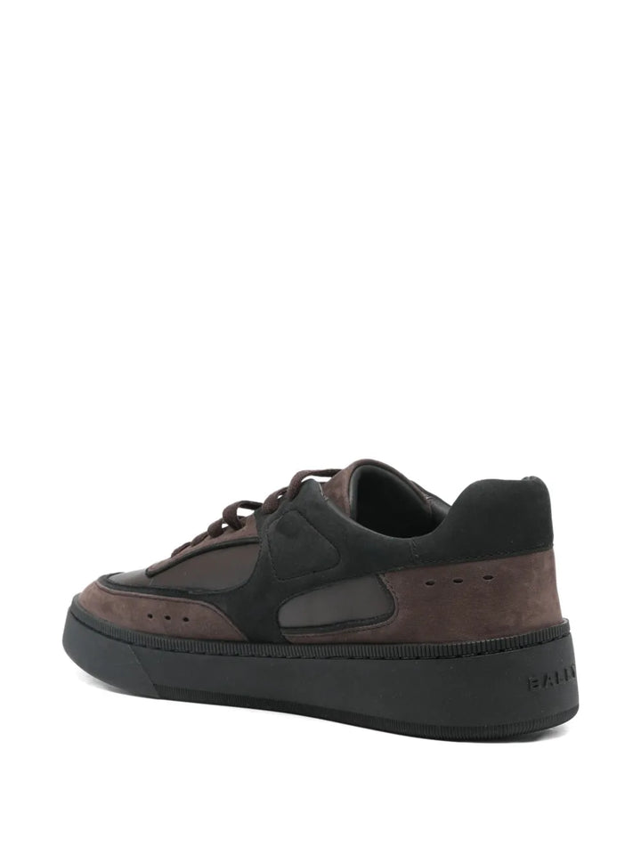 Bally Leather Panelled Sneakers