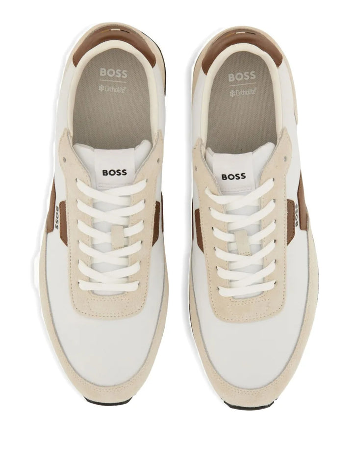 Boss Panelled Sneakers
