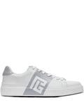 Balmain B-Court Logo-Detail Calfskin Sneakers