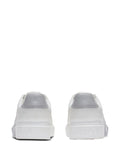 Balmain B-Court Logo-Detail Calfskin Sneakers