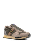 Blauer Suede Panelled Sneakers