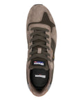 Blauer Suede Panelled Sneakers