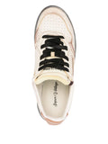 Autry Medalist Distressed Leather Sneakers