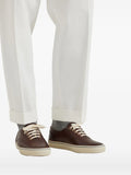 Brunello Cucinelli Leather Lace-Up Sneakers