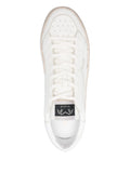 Ama Brand Star-Detail Leather Sneakers