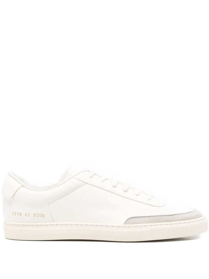 Common Projects Leather Panelled Low-Tops Sneakers