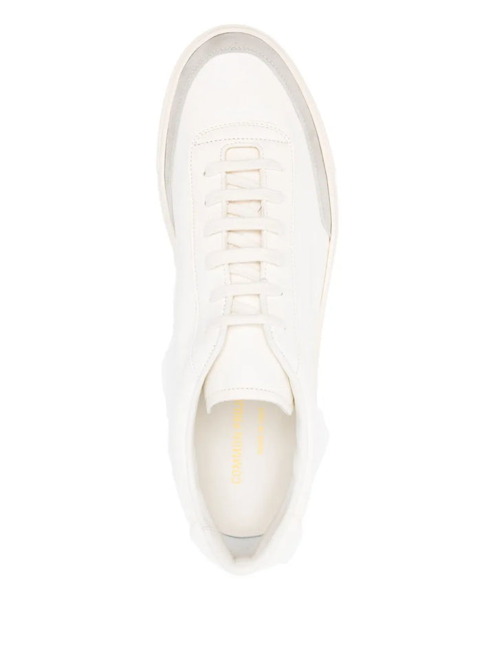 Common Projects Leather Panelled Low-Tops Sneakers