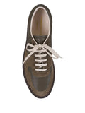 Common Projects Bball Leather Suede Sneakers
