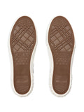 Burberry Check-Pattern Lace-Up Sneakers