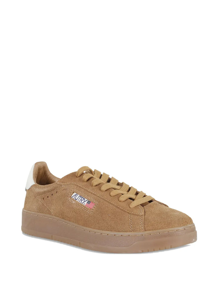 Autry Dallas Low Suede Leather Trainers