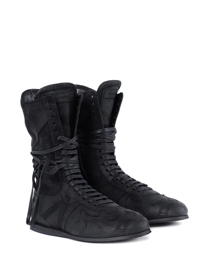 Ann Demeulemeester Palne Suede Lace-Up Sneakers