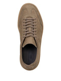 Boss X Beckham Suede Low-Top Sneakers