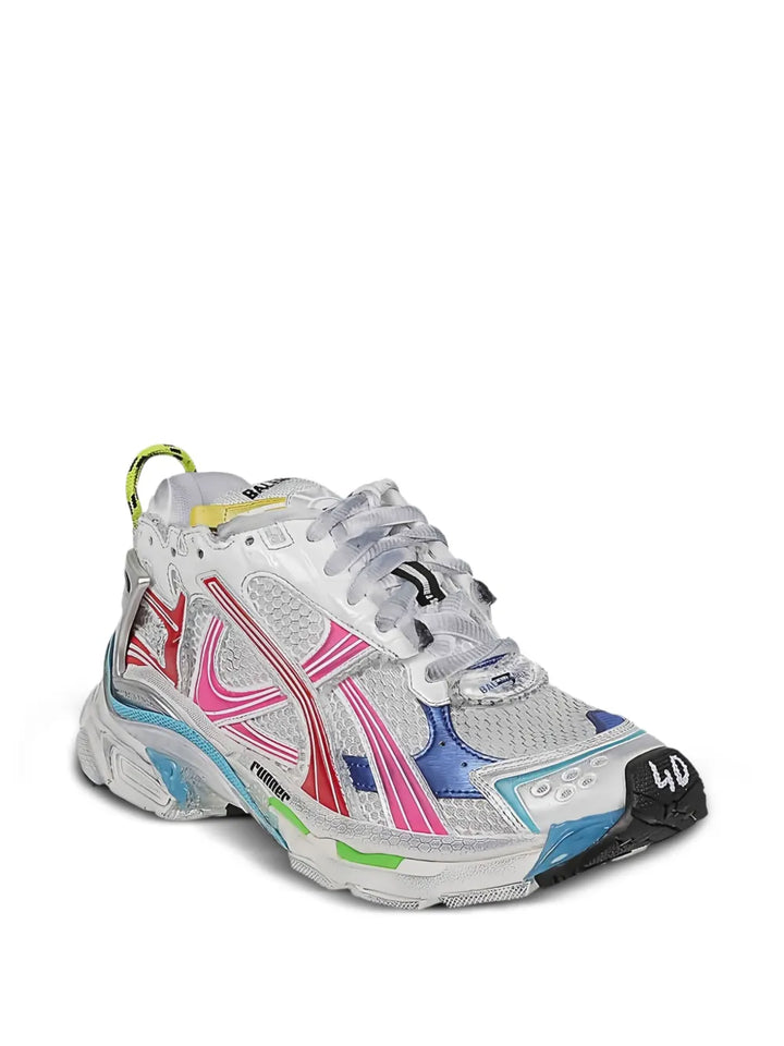 Balenciaga Mesh Panelled Runner Sneakers
