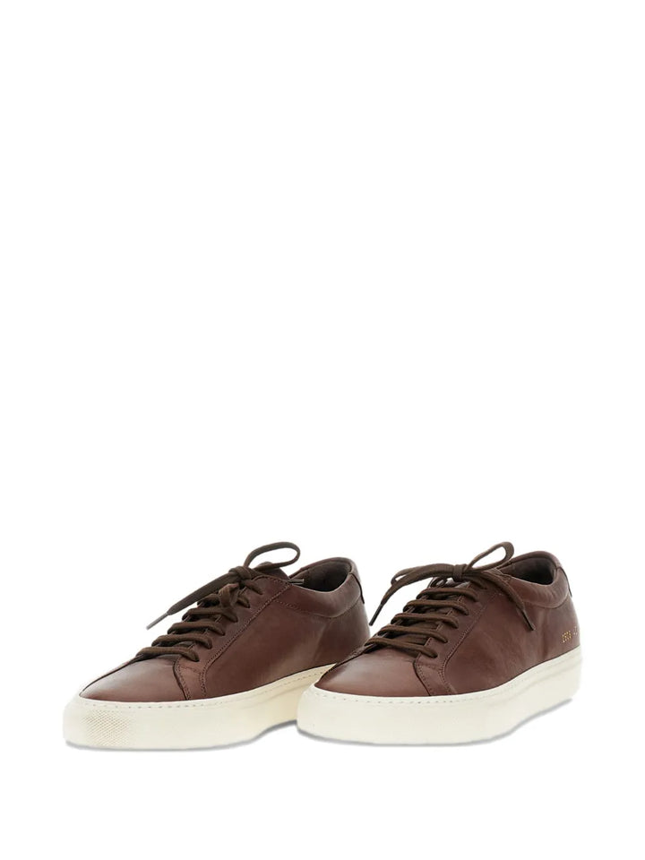 Common Projects Lace-Up Leather Sneakers
