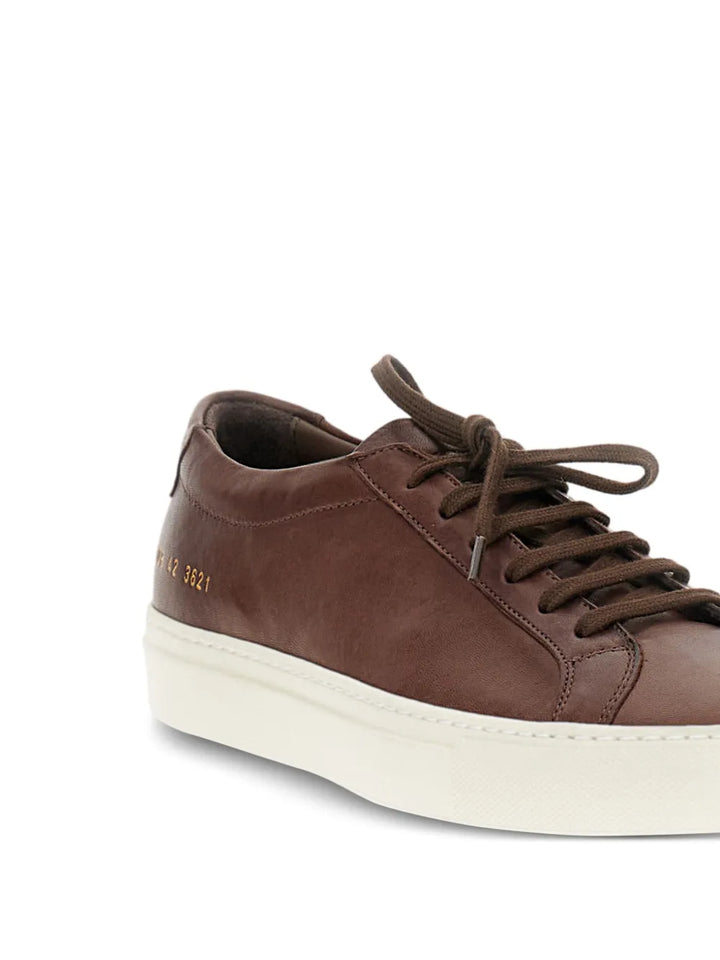 Common Projects Lace-Up Leather Sneakers