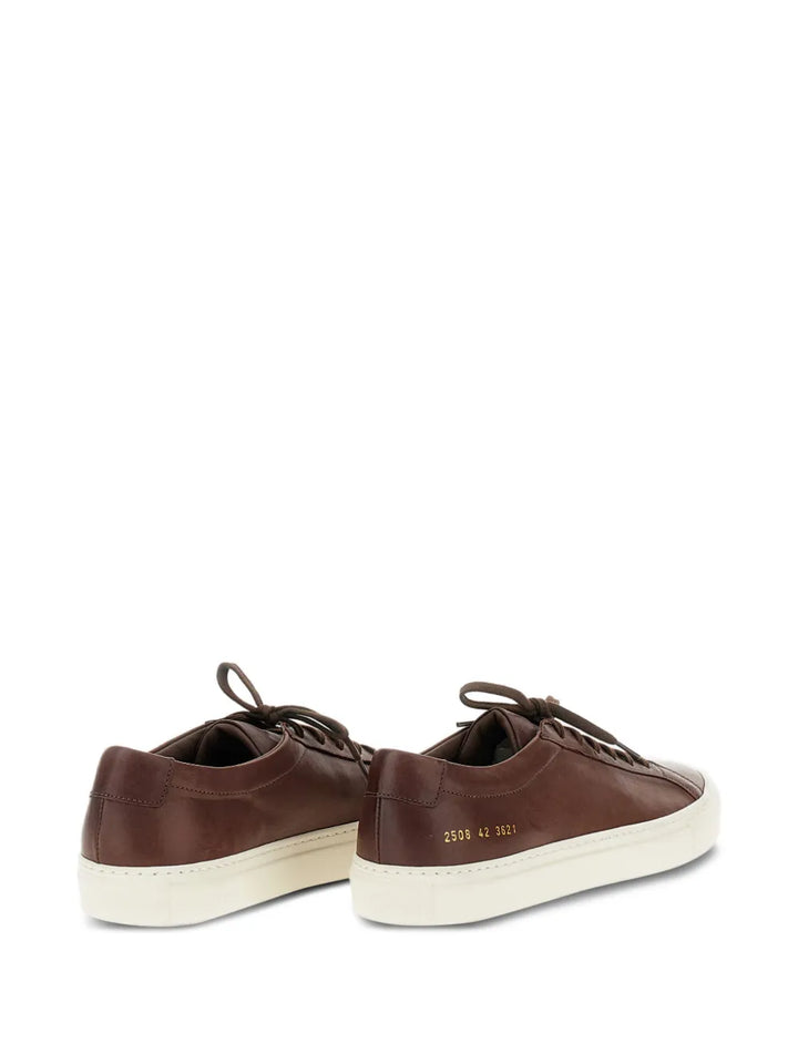 Common Projects Lace-Up Leather Sneakers