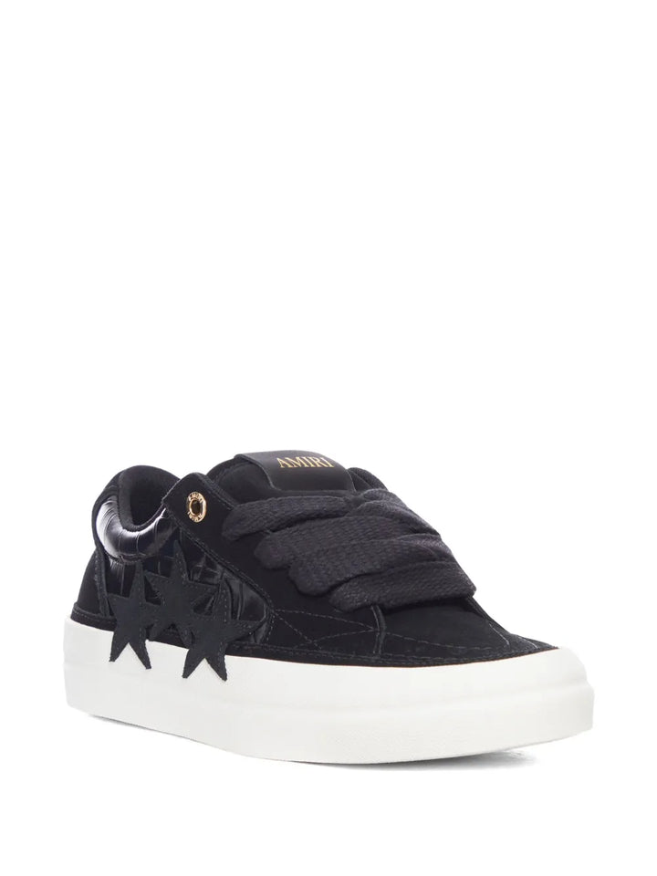 Amiri Star-Crocodile Sneakers