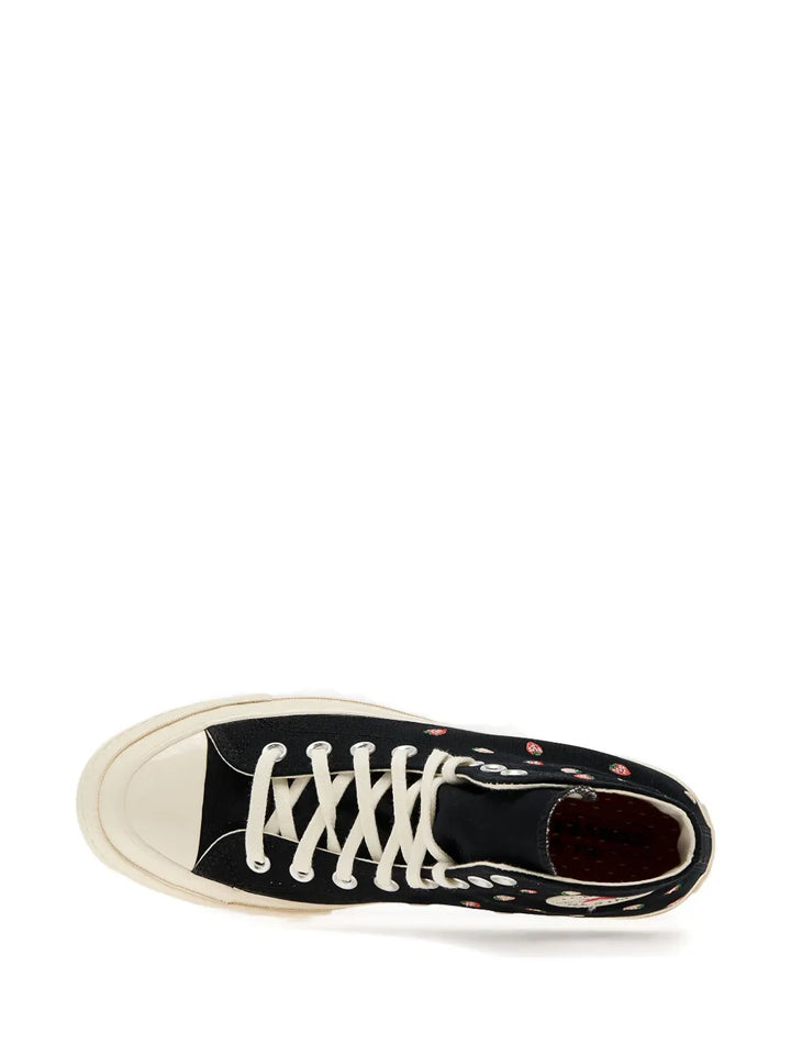 Converse Strawberry-Embroidered Sneakers