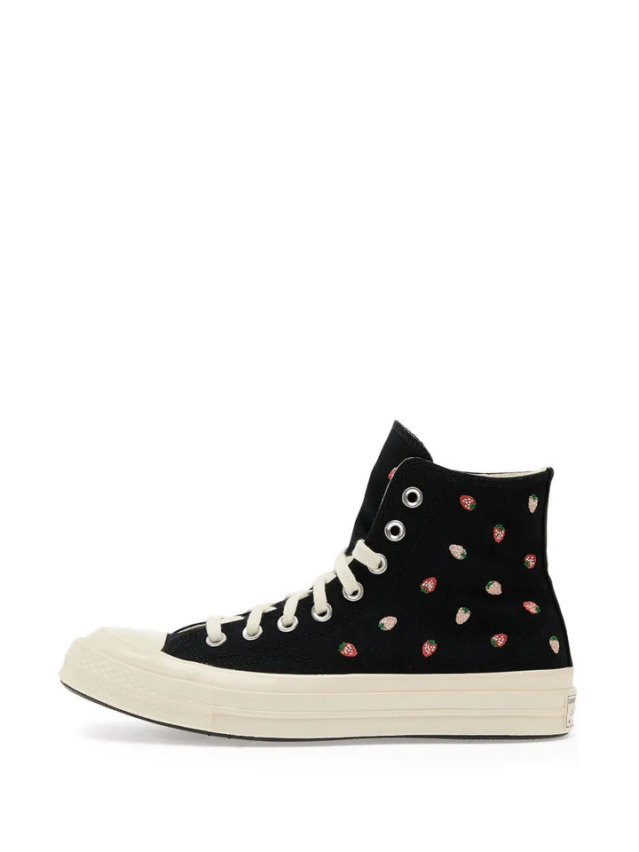 Converse Strawberry-Embroidered Sneakers