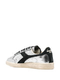 Diadora Metallic-Panelled Sneakers