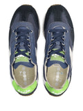 Diadora Suede-Panelled Lace-Up Sneakers