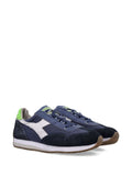 Diadora Suede-Panelled Lace-Up Sneakers
