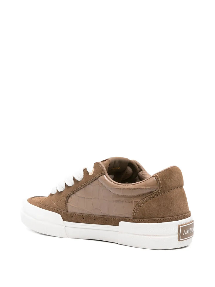 Amiri Star-Embellished Suede Trainers