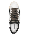 Crime London Distressed Leather Sneakers