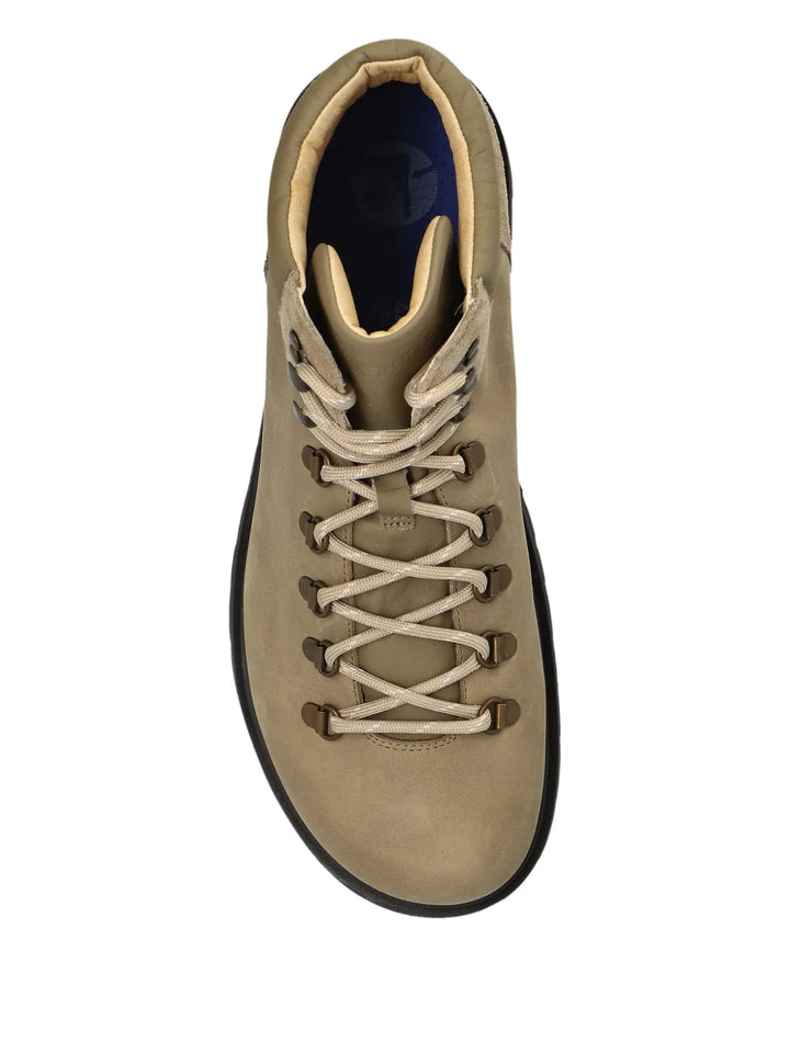 Birkenstock Lace-Up Padded Collar Boots