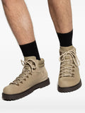 Birkenstock Lace-Up Padded Collar Boots