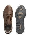 Boss Perforated Leather Sneakers