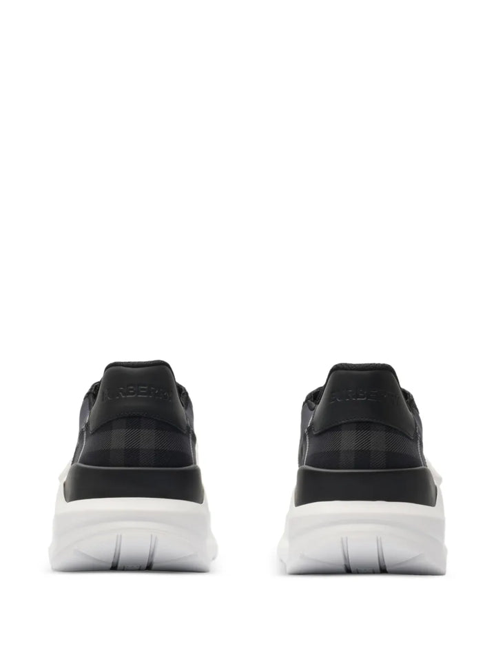 Burberry Checked Low-Top Sneakers
