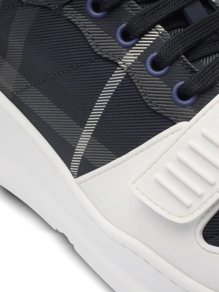 Burberry Checked Low-Top Sneakers