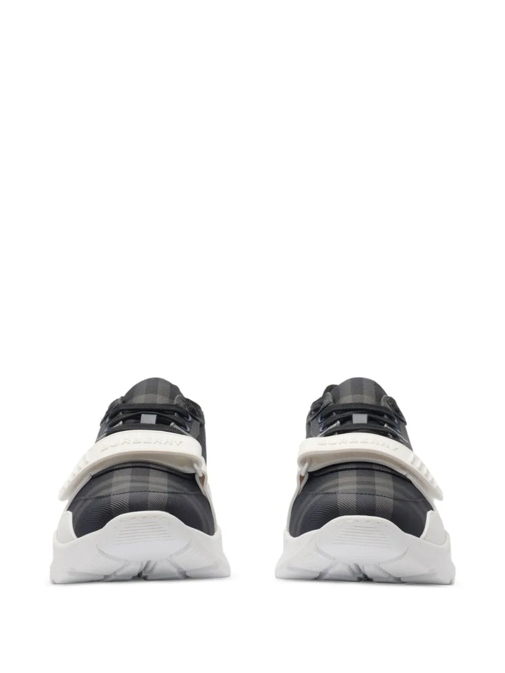 Burberry Checked Low-Top Sneakers