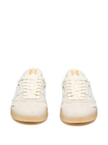 Amiri Croc-Debossed Leather Sneakers