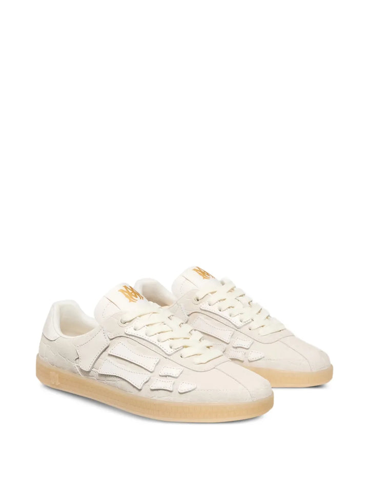Amiri Croc-Debossed Leather Sneakers