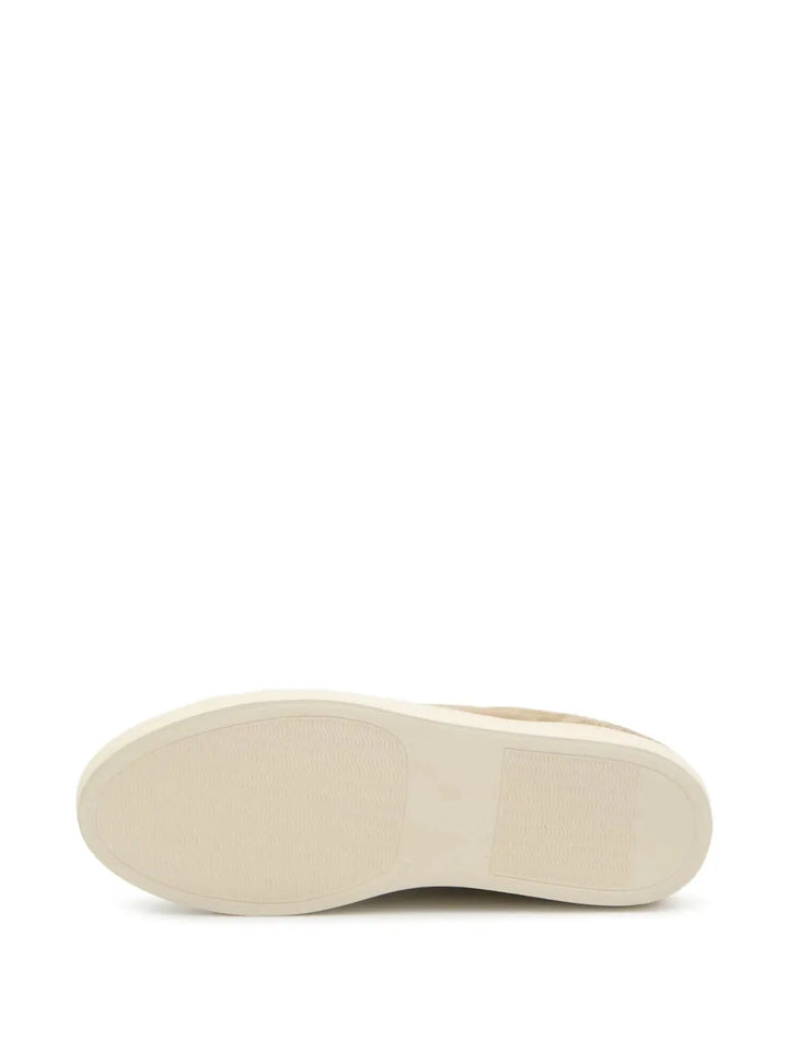 Common Projects Patterned-Tongue Suede Sneakers