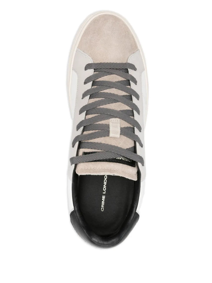 Crime London Leather Sneakers