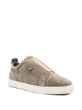 Christian Louboutin Suede Slip-On Sneakers