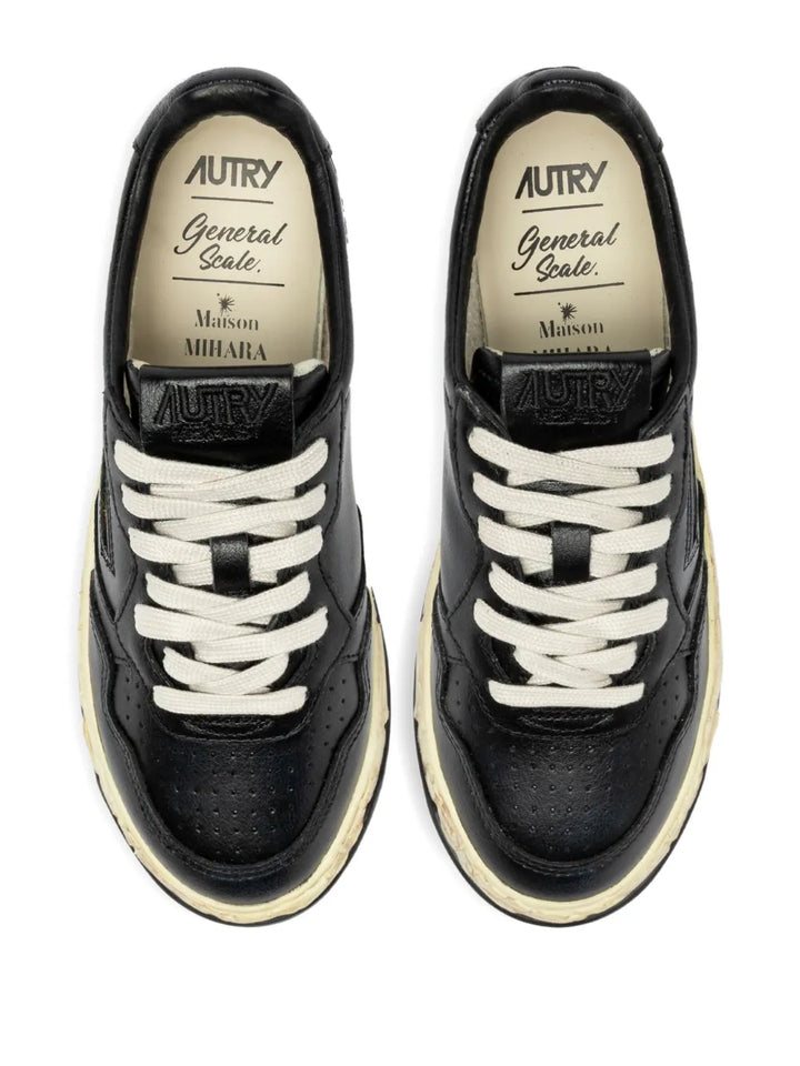 Autry X Maison Mihara Yasuhiro Leather Sneakers