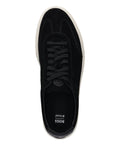 Boss Suede Panelled Sneakers