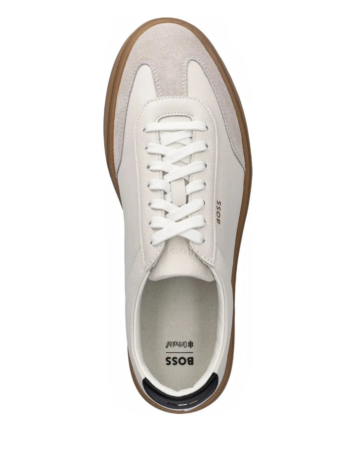 Boss Kieran Leather Sneakers
