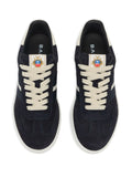 Bally Retro Crest Stripe Suede Sneakers