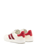 Bally Retro Crest Striped Leather Sneakers