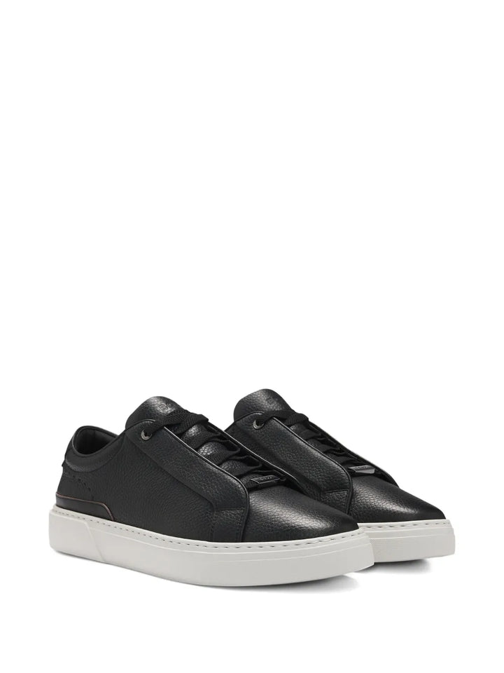 Boss Low-Top Leather Sneakers