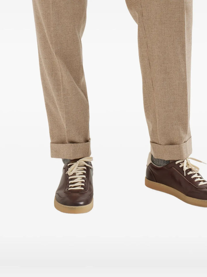 Brunello Cucinelli Leather Sneakers